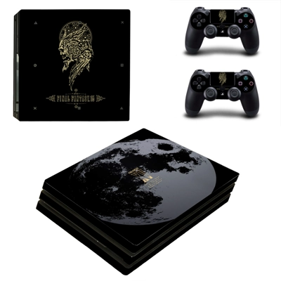 Final Fantasy 15 decal skin for PS4 Pro Console and 2 Cont..