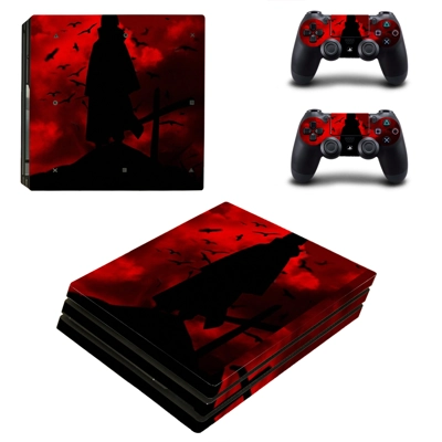 Naruto decal skin for PS4 Pro Console and 2 Controllers