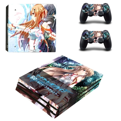 Sword Art Online Void Chapter decal skin for PS4 Pro Conso.. Sword Art Online Void Chapter decal skin for PS4 Pro Conso..
