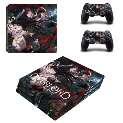 Overlord decal skin for PS4 Pro Console and 2 Controllers