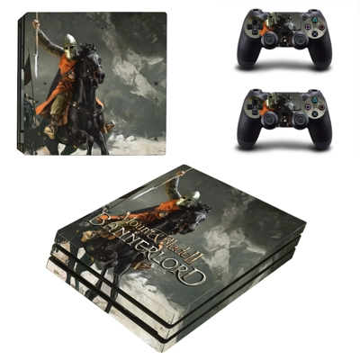 Mount and Blade decal skin for PS4 Pro Console and 2 Contr..