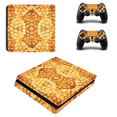 Tree bark decal skin for PS4 Slim Console and two controll.. Tree bark decal skin for PS4 Slim Console and two controll..