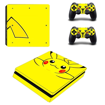 Pokemon Go decal skin for PS4 Slim Console and two control.. Pokemon Go decal skin for PS4 Slim Console and two control..