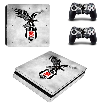 Besiktas JK decal skin for PS4 Slim Console and two contro.. Besiktas JK decal skin for PS4 Slim Console and two contro..
