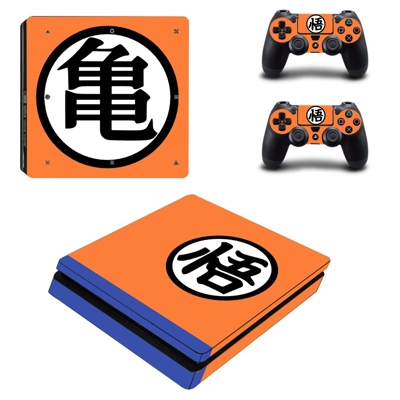 Hurtle hermit decal skin for PS4 Slim Console and two cont.. Hurtle hermit decal skin for PS4 Slim Console and two cont..