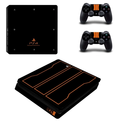 Call of duty black ops 3 decal skin for PS4 Slim Console and two controllers