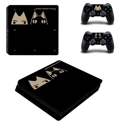 Doko demo issyo decal skin for PS4 Slim Console and two co.. Doko demo issyo decal skin for PS4 Slim Console and two co..