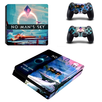 No man's sky decal skin for PS4 Slim Console and two contr.. No man's sky decal skin for PS4 Slim Console and two contr..