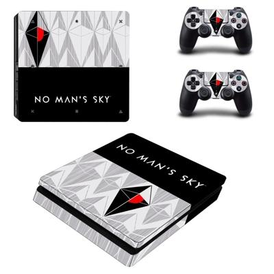 No man's sky decal skin for PS4 Slim Console and two contr.. No man's sky decal skin for PS4 Slim Console and two contr..