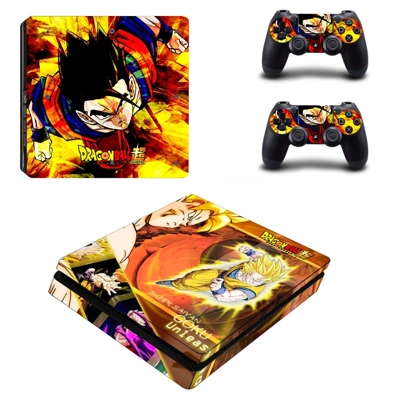 Dragon ball super decal skin for PS4 Slim Console and two .. Dragon ball super decal skin for PS4 Slim Console and two ..