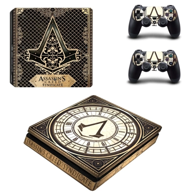 Assassins's Creed Syndicate decal skin for PS4 Slim Consol.. Assassins's Creed Syndicate decal skin for PS4 Slim Consol..