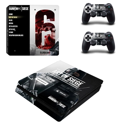 Tom Clancy's Rainbow 6 Patriots decal skin for PS4 Slim Co.. Tom Clancy's Rainbow 6 Patriots decal skin for PS4 Slim Co..