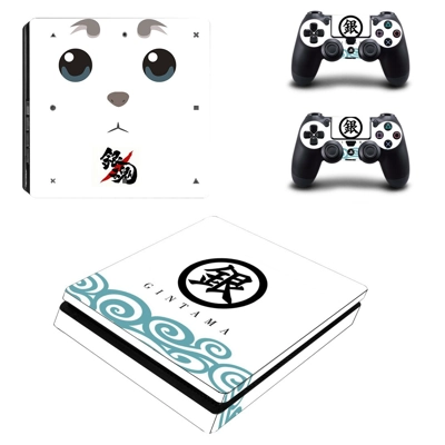 Gin Tama decal skin for PS4 Slim Console and two controllers Gin Tama decal skin for PS4 Slim Console and two controllers