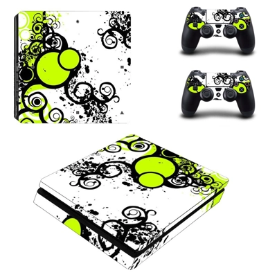 Floralart decal skin for PS4 Slim Console and two controll.. Floralart decal skin for PS4 Slim Console and two controll..
