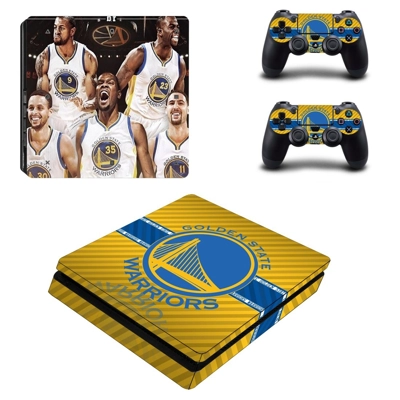 Golden State Warriors decal skin for PS4 Slim Console and .. Golden State Warriors decal skin for PS4 Slim Console and ..