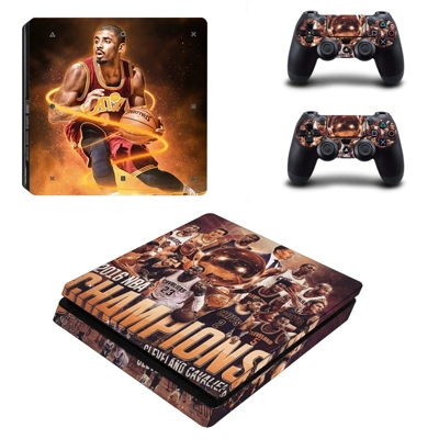 Cleveland Cavaliers decal skin for PS4 Slim Console and tw.. Cleveland Cavaliers decal skin for PS4 Slim Console and tw..