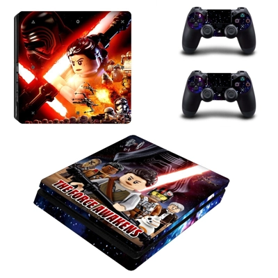 Lego Star Wars The Force Awakens decal skin for PS4 Slim C.. Lego Star Wars The Force Awakens decal skin for PS4 Slim C..