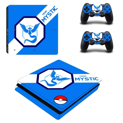 Pokemon go team mystic decal skin for PS4 Slim Console and.. Pokemon go team mystic decal skin for PS4 Slim Console and..