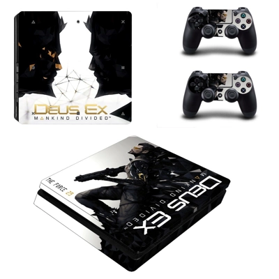 Deus Ex Mankind Divided decal skin for PS4 Slim Console an.. Deus Ex Mankind Divided decal skin for PS4 Slim Console an..