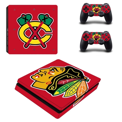 Portland Winterhawks decal skin for PS4 Slim Console and t.. Portland Winterhawks decal skin for PS4 Slim Console and t..