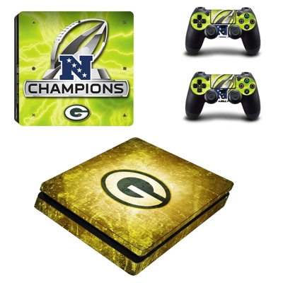 NFC Champions Logo decal skin for PS4 Slim Console and two controllers