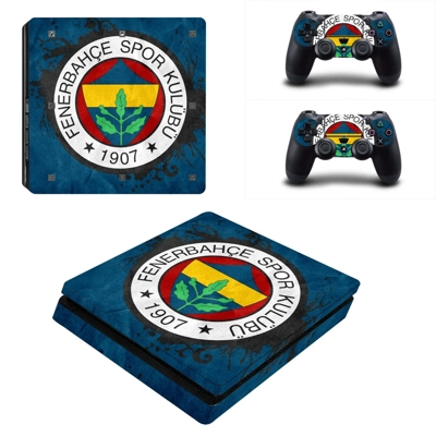 Fenerbah�e SK decal skin for PS4 Slim Console and two cont.. Fenerbah�e SK decal skin for PS4 Slim Console and two cont..