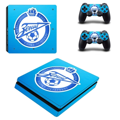 FC Zenit Saint Petersburg decal skin for PS4 Slim Console .. FC Zenit Saint Petersburg decal skin for PS4 Slim Console ..