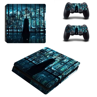 Batman Arkham Knight decal skin for PS4 Slim Console and t..