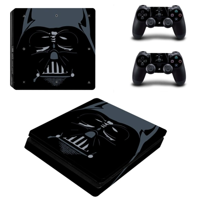 Star wars decal skin for PS4 Slim Console and two controllers