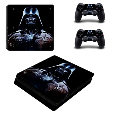 Star wars decal skin for PS4 Slim Console and two controllers