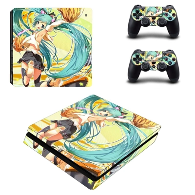 Kotori Minami decal skin for PS4 Slim Console and two controllers