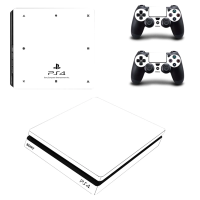 Classic design decal skin for PS4 Slim Console and two con..