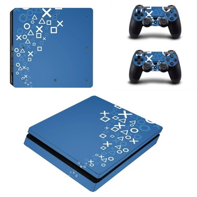 Sony Showcases decal skin for PS4 Slim Console and two controllers