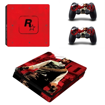 Red Dead Redemption decal skin for PS4 Slim Console and tw.. Red Dead Redemption decal skin for PS4 Slim Console and tw..