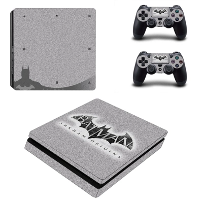 Batman Arkham Origins decal skin for PS4 Slim Console and two controllers