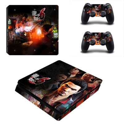 Royal Dust decal skin for PS4 Slim Console and two controllers