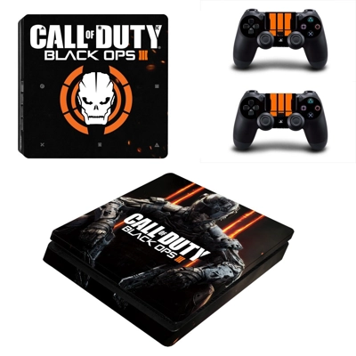 Call of Duty black ops 3 decal skin for PS4 Slim Console a..
