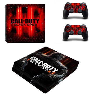 Call of Duty Black ops 3 decal skin for PS4 Slim Console a..