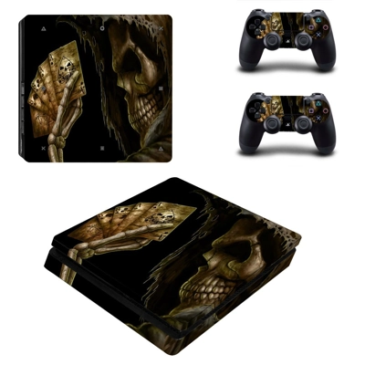 Depths Of Hell Animated decal skin for PS4 Slim Console an..
