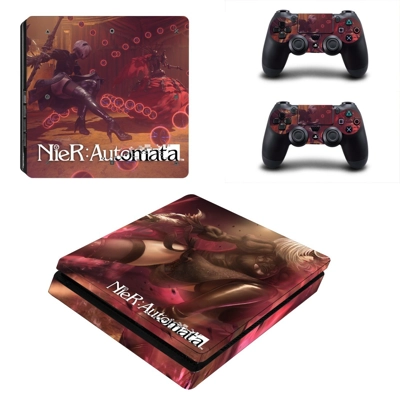 Nier Automata decal skin for PS4 Slim Console and two controllers
