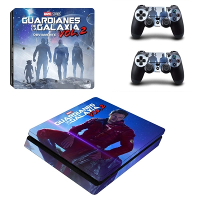 Guardians of the Galaxy decal skin for PS4 Slim Console an..