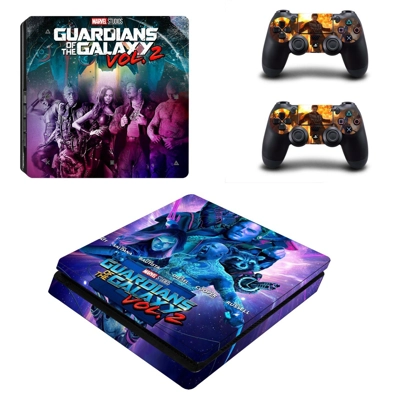 Guardians of the Galaxy decal skin for PS4 Slim Console an..