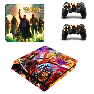 Guardians of the Galaxy decal skin for PS4 Slim Console an..