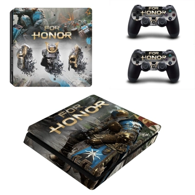 For honor decal skin for PS4 Slim Console and two controll..