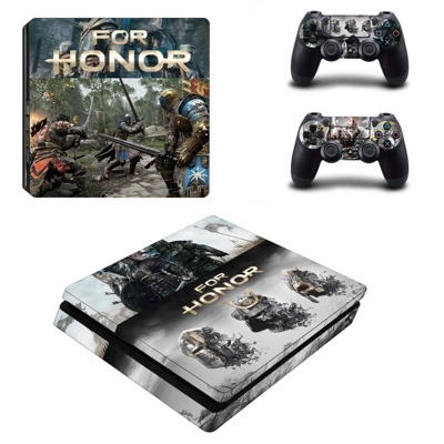For honor decal skin for PS4 Slim Console and two controll..
