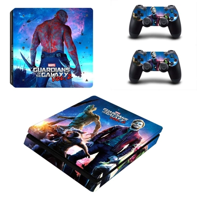 Guardians of the Galaxy 2 decal skin for PS4 Slim Console ..