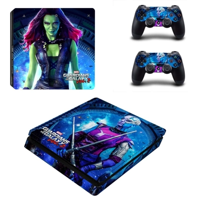 Guardians of the Galaxy 2 decal skin for PS4 Slim Console ..
