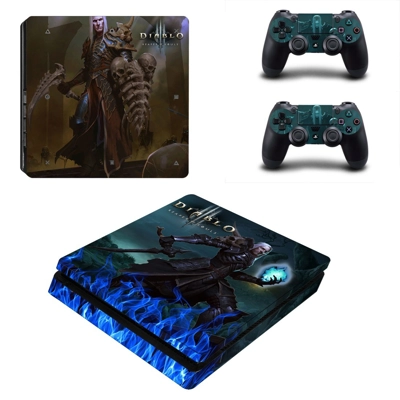 Diablo 3 Reaper of Souls decal skin for PS4 Slim Console a..