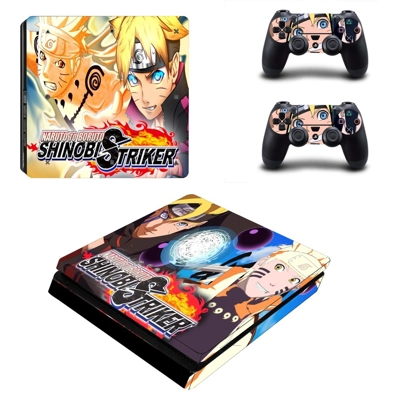 Naruto to Boruto Shinobi Striker decal skin for PS4 Slim C..