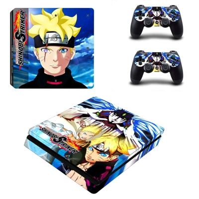 Naruto to Boruto Shinobi Striker decal skin for PS4 Slim C..